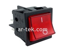 02 28 01 SWITCH WITH RED LIGHT